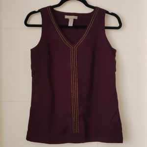 Banana Republic Burgundy Tank Top